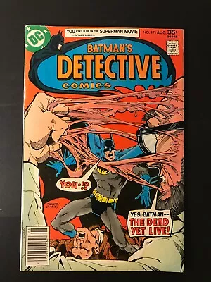 Buy 1ST MODERN APPEARANCE HUGO STRANGE  Detective Comics 471 Rogers Art • 43.97£