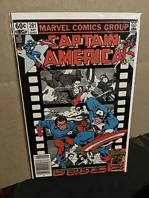 Buy Captain America 281 🔥1983 NWSTND🔥BUCKY The ViperTHE CONSTIRCTOR🔥Bronze🔥NM- • 12£