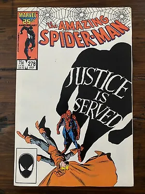 Buy 1986 Amazing Spider-man #278 8.0 Vf Key Death Of Wraith • 3.62£