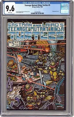 Buy Teenage Mutant Ninja Turtles #5 CGC 9.6 1985 4365945006 • 182.72£