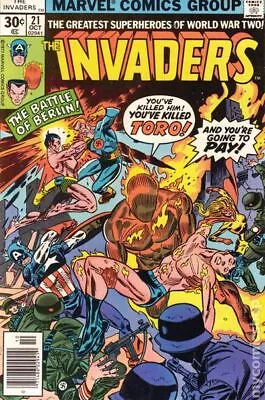 Buy Invaders #21 FN+ 6.5 1977 Stock Image • 7.94£