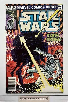 Buy Star Wars #45 Vol.1 Marvel Comics (1981) Cents Copy • 10£