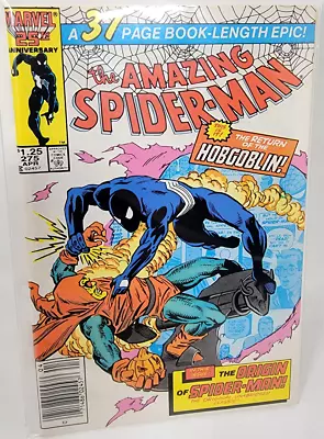 Buy Amazing Spider-man #275 Peter Parker Origin Retold *1986* Newsstand 9.4 • 24.93£