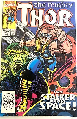 Buy Thor # 417. 1st Series. May 1990.  Marvel Comics. Vfn 8.0. • 8.99£