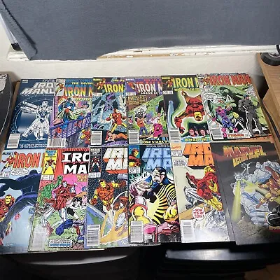 Buy Lot Of 11 Iron Man Comics Marvel - #172-310 - The Iron Manual #1 - Action Hour • 24.90£