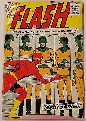 Buy Flash #105 March 1959 1st Mirror Master Complete Cover Detached • 719.56£