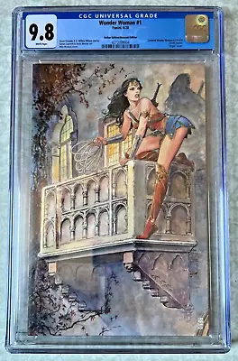 Buy =Wonder Woman=#1 CGC 9.8 Museum Edition Milo Manara Panini Italia 2020 Virgin • 295£