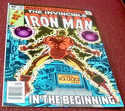 Buy Iron Man #122 Marvel Comics 1979 Origin Of Tony Stark Demon In A Bottle Part 3 • 14.23£