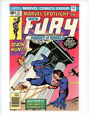 Buy Marvel Spotlight #31 Comic Book 1976 NM- Nick Fury Comics • 7.90£