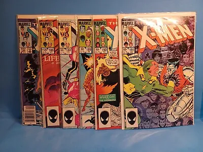Buy Uncanny X-Men Lot Of 6 : 185, 186, 188, 189, 190, 191. Marvel (M12 ) • 19.78£