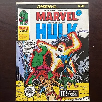 Buy Mighty World Of Marvel #168 Marvel UK Magazine December 20 1975 Hulk FF DD • 7.99£