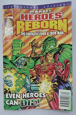Buy Marvel Heroes Reborn #15  - Fantastic Four Panini UK Comics 28 Oct 1998 F/VF 7.0 • 5.25£