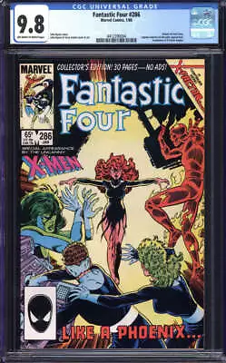 Buy Fantastic Four #286 Cgc 9.8 Ow/wh Pages // Marvel 1986 • 79.06£