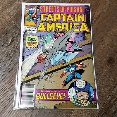 Buy Captain America #373 (1990 Marvel) 1st App Leon Hoskins, Becomes US Agent  • 4.76£