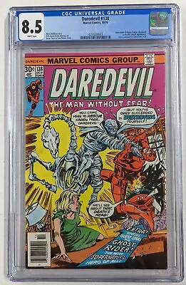 Buy Daredevil #138 CGC 8.5 1976 Ghost Rider & Death-Stalker Appearance Newsstand • 63.21£