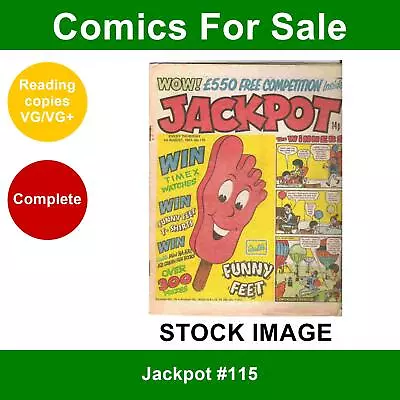 Buy Jackpot #115 Comic - VG/VG+ - 01 August 1981 • 2.49£