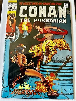 Buy #5 Conan The Barbarian 1971 NM 9.4! Beautiful Comic Book • 185.29£