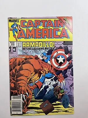 Buy Captain America #308 (1985) 1st App. Armadillo, 3rd Cameo App. The Beyonder (... • 5.62£