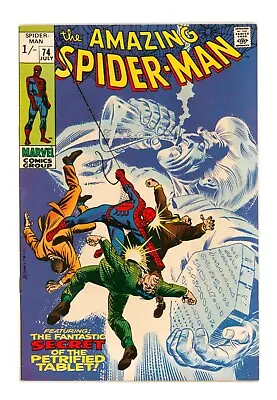 Buy Amazing Spider-Man #74 VFN+ 8.5 Versus Silvermane • 125£