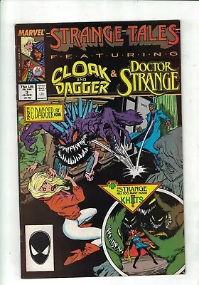 Buy Marvel Comics Strange Tales #3 Cloak And Dagger & Doctor Strange June 1987 75c  • 4.99£