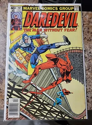Buy Daredevil #161 Bullseye & Black Widow App Frank Miller Marvel Comics 1979 F-VF  • 17.38£