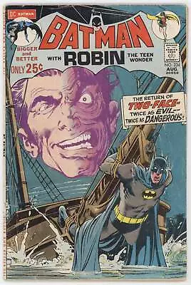 Buy Batman 234 DC 1971 GD VG 1st Silver Age Two-Face Neal Adams Deny O'Neil • 147.44£
