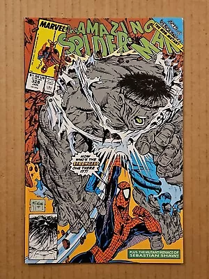Buy Amazing Spider-Man #328 Hulk McFarlane Cover Marvel 1990 NM- • 15.83£