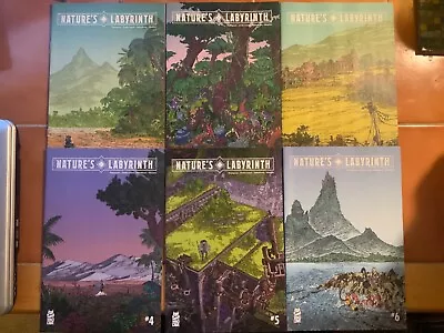 Buy Mad Cave - NATURE'S LABYRINTH #1, 2, 3, 4, 5, 6 COMPLETE SET By Zac Thompson • 39.99£
