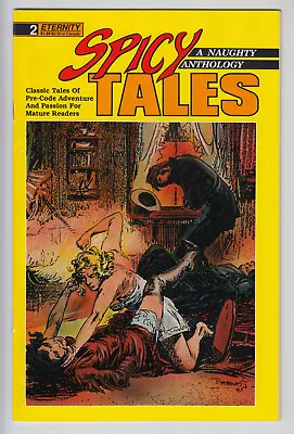 Buy Spicy Tales #2  Vf+ 8.5  Classic Pre Code Adventures  Eternity Comics 1988 • 0.99£