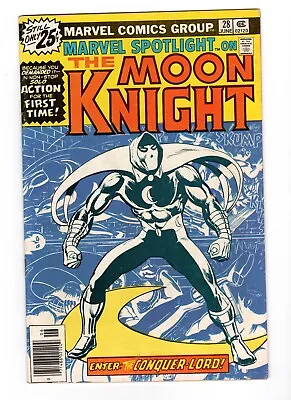 Buy Marvel Spotlight #28, VF 8.0, 1st Moon Knight Solo Story; 1st Marlene • 126.15£
