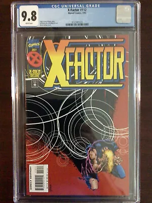 Buy CGC 9.8 X-Factor 112 X-Men White Pages • 59.37£
