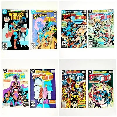 Buy DC Worlds Finest Comics Superman Batman 1984/5 LOT  #283 287 295 303 306 312 VF+ • 18.93£