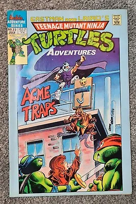 Buy Eastman And Laird’s Teenage Mutant Ninja Turtles Adventures Comic No 22 Jul 1991 • 15£