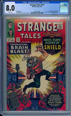 Buy Cgc 8.0 Strange Tales #141 White Pages 1st Appearance Mentallo  • 197.64£