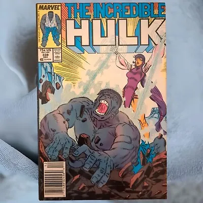 Buy The Incredible Hulk #338 - Newsstand  (1987) Key Issue First App Of Mercy • 3.95£