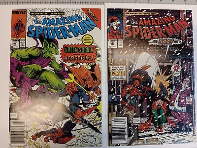 Buy THE AMAZING SPIDER-MAN #312, 314  (1989) Marvel Comics Todd Mcfarlane Newsstands • 11.87£