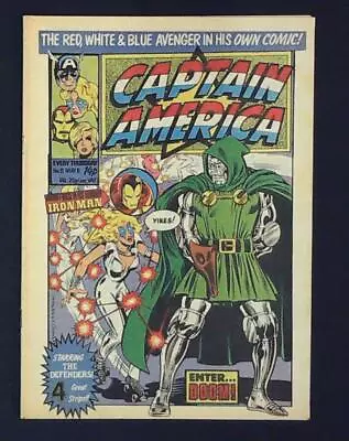 Buy Captain America #11 - (1981) - MARVEL UK (Star Wars Advert On Back) - Back Issue • 12.99£