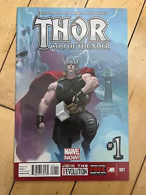 Buy THOR GOD OF THUNDER #1 NM Marvel NOW 2013 Bagged & Boarded • 12.75£