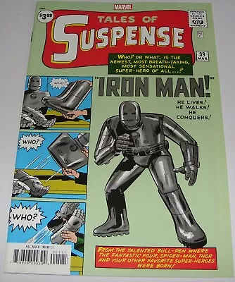 Buy Tales Of Suspense No 39 Marvel Comic Facsimile Edition Key Issue 1st Iron Man • 14.99£