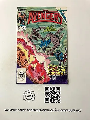 Buy The Avengers #263 FN Marvel Comic Book Hulk Thor Iron Man Captain America 4 J892 • 6.35£