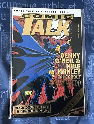 Buy Comic Talk #7 - Gold Foil Type Cover - Talk About Batman #500 - New  • 9.99£