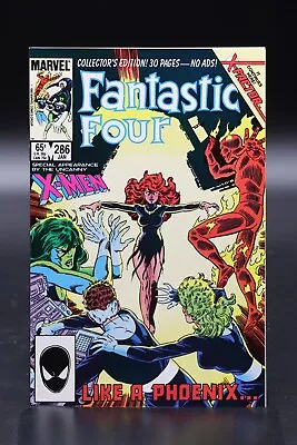Buy Fantastic Four (1961) #286 1st Print John Byrne Cover Return Of Jean Grey NM- • 9.99£