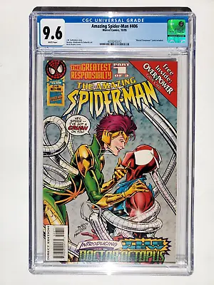 Buy Amazing Spider-man #406 Cgc 9.6 1995 +1st New Doctor Octopus+ +overpower Cards+ • 59.17£