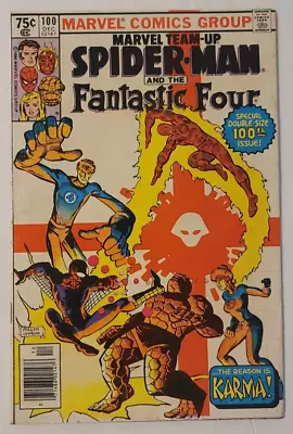 Buy Marvel Team-Up #100 Spider-Man And The Fantastic Four First Appearance Karma • 11.85£