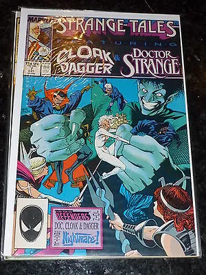 Buy STRANGE TALES Featuring Cloak & Dagger & Dr Strange - Vol 1 No 7 - Date 10/1987 • 4.99£