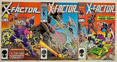Buy Marvel Comics Early X-Factor Lot 3 Key Issues 2 3 4 Higher Grade VG/FN X-Men • 0.99£