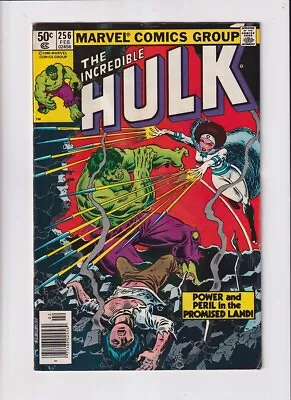 Buy Incredible Hulk (1962) # 256 Newsstand (6.0-FN) (2025555) 1st Sabra 1981 • 27£