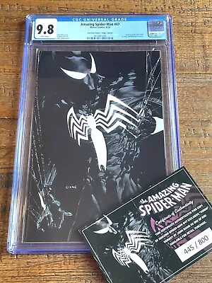 Buy Amazing Spider-man #47 Cgc 9.8 John Giang Fan Expo Virgin Variant-b Le 800 W Coa • 95.93£