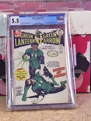 Buy Green Lantern 87 | CGC 5.5 | 1971 | 1st App. John Stewart | Show In Development! • 721.54£