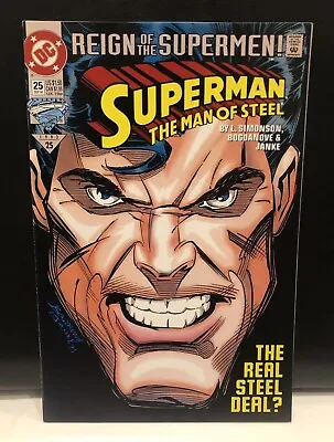 Buy Superman #25 Comic DC Comics Reign Of The Supermen 1993 • 2.13£
